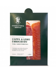 Coppa & Lomo embuchado (Tabla Mediterránea) 80 gr