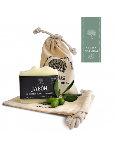 Jabón de Aceite de Oliva Natural 120 gr