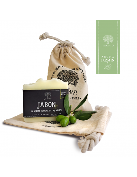Jabón de Aceite de Oliva y Jazmín 120 gr