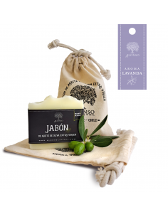 Jabón de Aceite de Oliva y Lavanda 120 gr