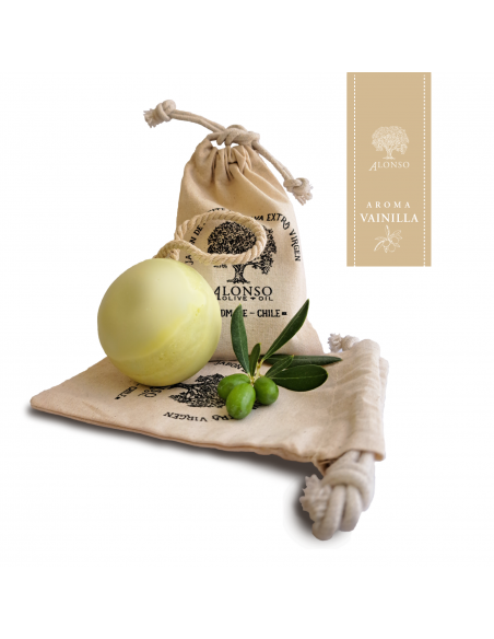 Jabón de Aceite de Oliva y Vainilla 160 gr