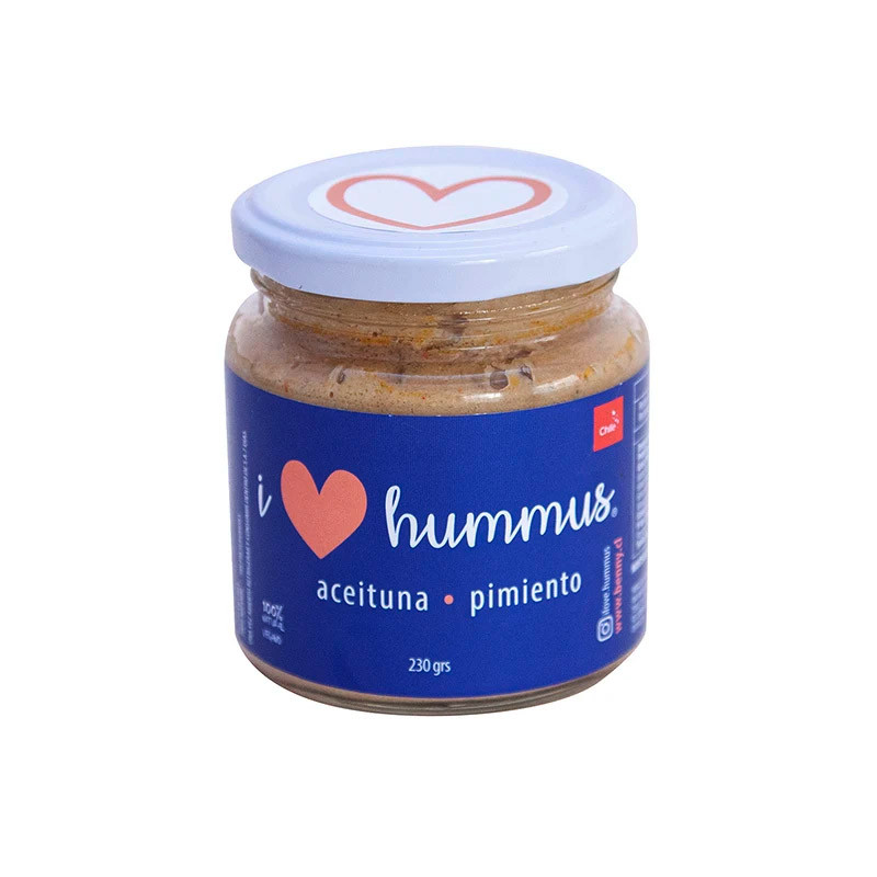 Hummus Aceituna-Pimiento 220GR