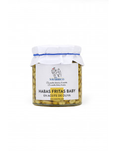 Navarrico Habas Fritas Baby 350ML