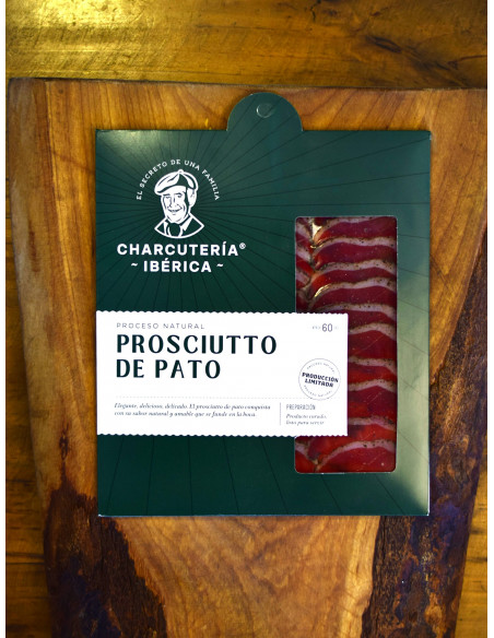 Prosciutto de Pato Loncheado 60 grs