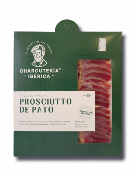 Prosciutto de Pato Loncheado 60 grs