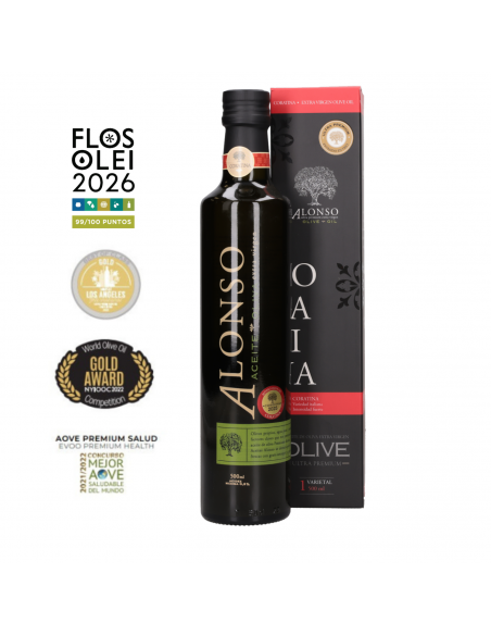 Aceite de Oliva Coratina     500 mL Cosecha 2026