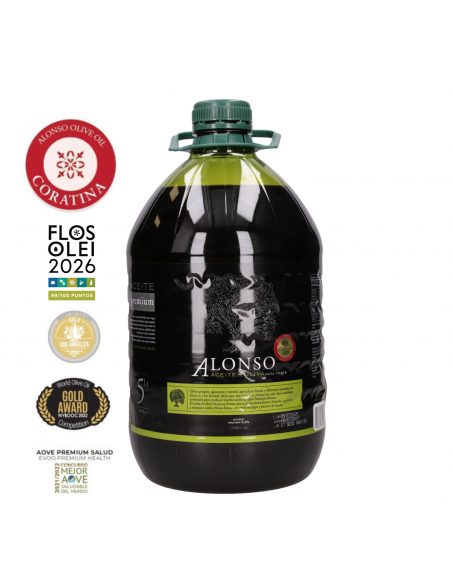 Aceite de Oliva Coratina 5 Lt. Cosecha 2026