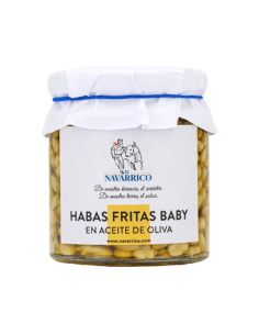 Navarrico Habas Fritas Baby 350ML