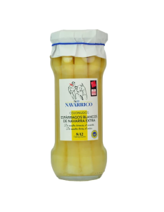 Navarrico Espárragos Muy Gruesos 8/12 370ML