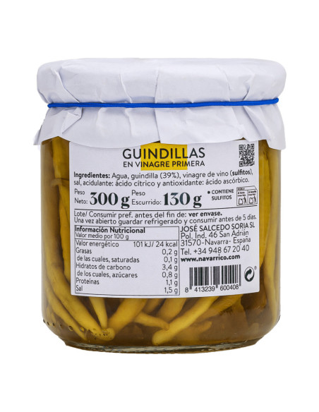 Navarrico Guindillas 370ML