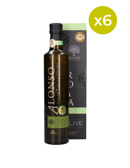 Aceite de Oliva Arbosana 500 mL Cosecha 2026 (Caja 06 unid)