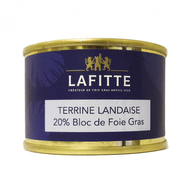 Terrina Landesa 20% Foie Gras 65 gr - Lafitte
