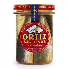 Ortiz Sardinas en Oliva Tarro 190 Gr