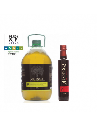 Pack Aceite de Oliva Blend 5lts Cosecha 2024 + Aceto Balsámico Tradicional 500 ml